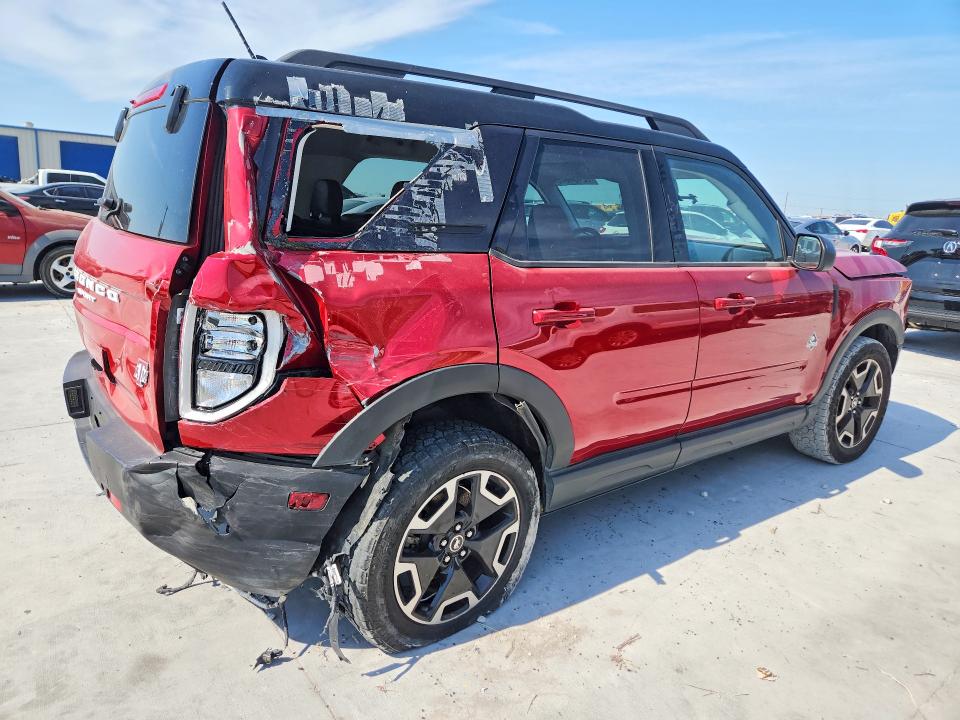 52481546 :رقم المزاد ، 3FMCR9C60MRB15447 vin ، 2021 Ford Bronco Sport مزاد بيع