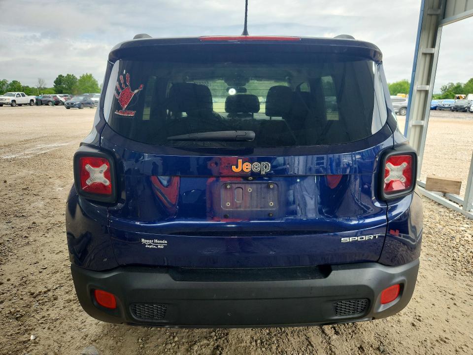Продаж на аукціоні авто 2017 Jeep Renegade, vin: ZACCJAABXHPF92254, номер лоту: 55591206