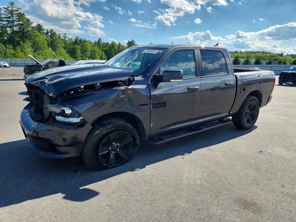 2018 Dodge 150 Ram მანქანა იყიდება აუქციონზე, vin: 1C6RR7MT8JS267622, აუქციონის ნომერი: 54859066