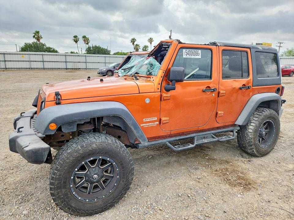 Продажа на аукционе авто 2011 Jeep Wrangler Unlimited, vin: 1J4BA3H12BL629338, номер лота: 54006066