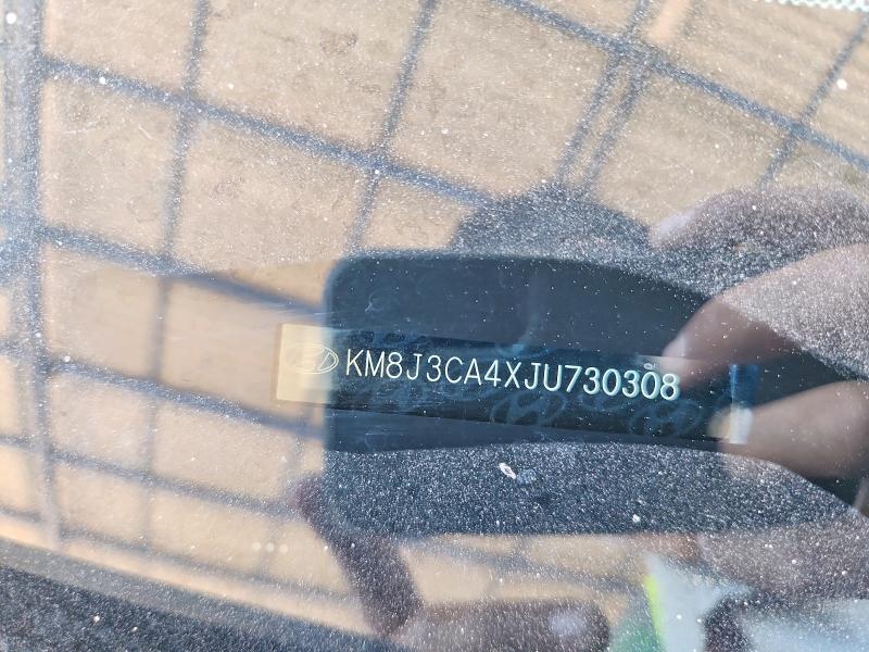 54720376 :رقم المزاد ، KM8J3CA4XJU730308 vin ، 2018 Hyundai Tucson مزاد بيع