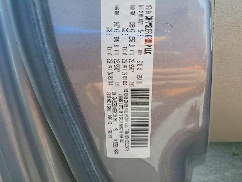 54644726 :رقم المزاد ، 2C4RDGBG9DR774130 vin ، 2013 Dodge Grand Caravan مزاد بيع