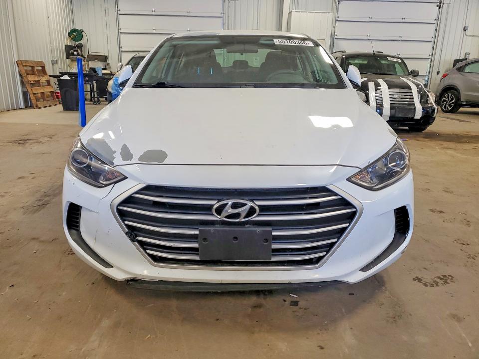 55100346 :رقم المزاد ، 5NPD84LFXJH325437 vin ، 2018 Hyundai Elantra مزاد بيع
