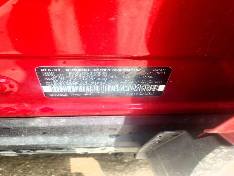 Aukcja sprzedaży 2022 Mitsubishi Eclipse Cross, vin: JA4ATWAA3NZ003669, numer aukcji: 54157506