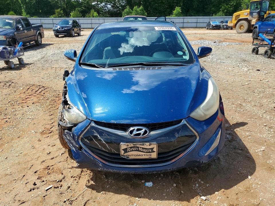 52804996 :رقم المزاد ، KMHDH6AHXEU027784 vin ، 2014 Hyundai Elantra Coupe مزاد بيع