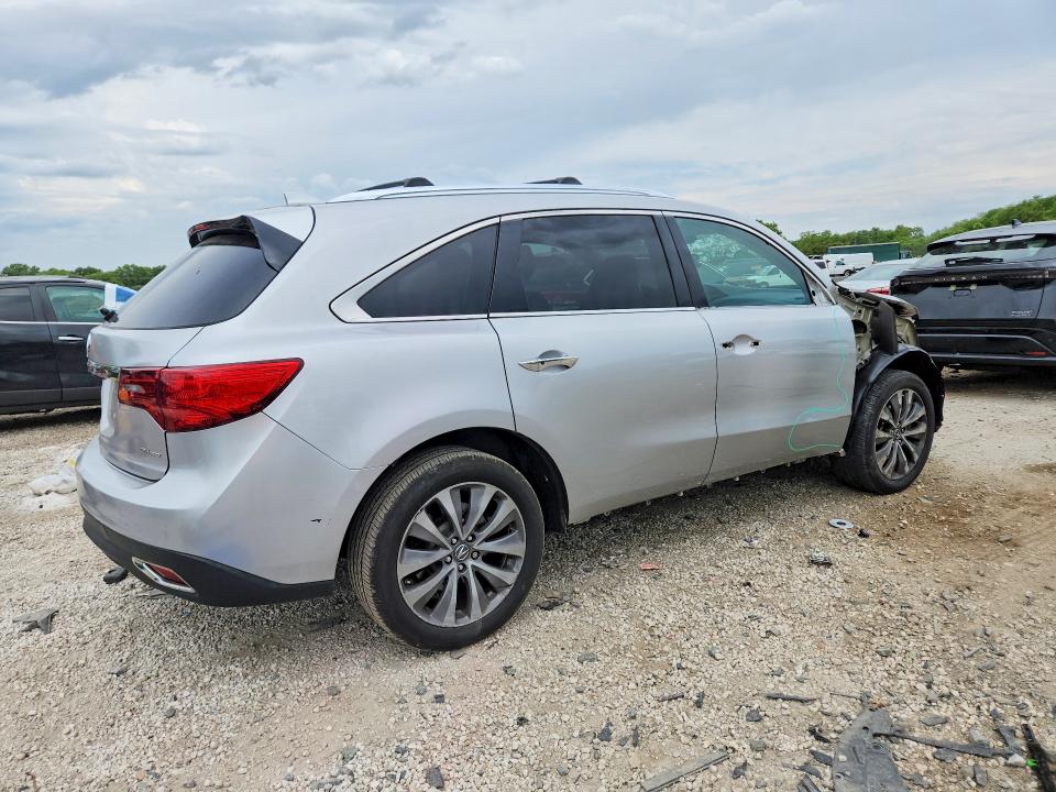53567216 :رقم المزاد ، 5FRYD4H49FB019676 vin ، 2015 Acura Mdx مزاد بيع