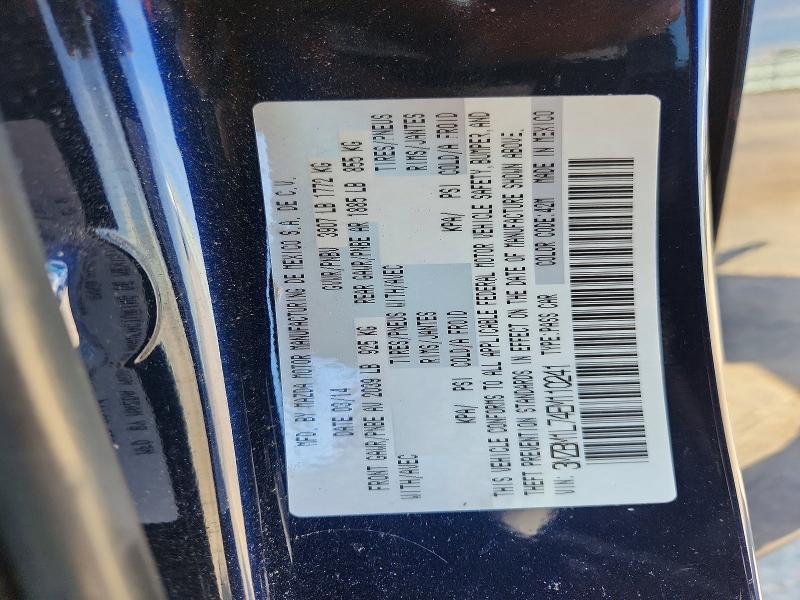 52230096 :رقم المزاد ، 3MZBM1L74EM110241 vin ، 2014 Mazda 3 مزاد بيع