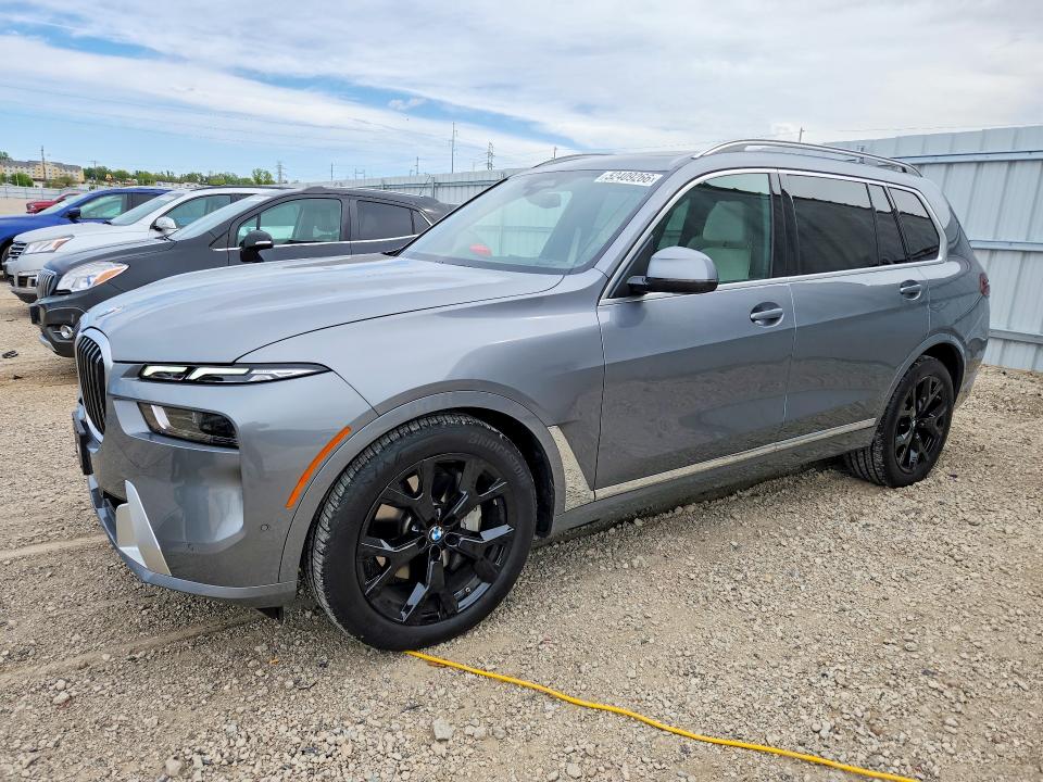 2025 Bmw X7 მანქანა იყიდება აუქციონზე, vin: 5UX23EM01S9Z89639, აუქციონის ნომერი: 52409266