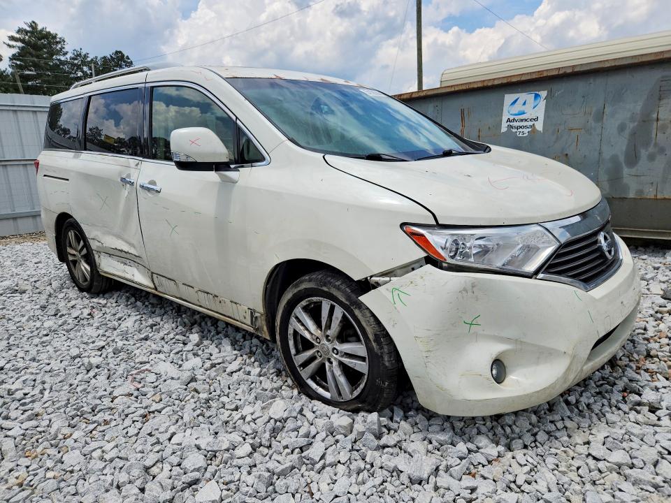 2014 Nissan Quest მანქანა იყიდება აუქციონზე, vin: JN8AE2KP5E9100582, აუქციონის ნომერი: 54108356