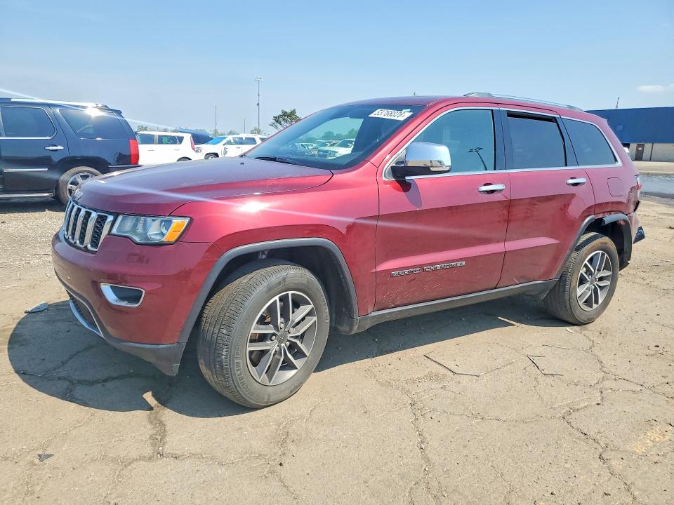 53768826 :رقم المزاد ، 1C4RJFBG2MC773736 vin ، 2021 Jeep Grand Cherokee مزاد بيع