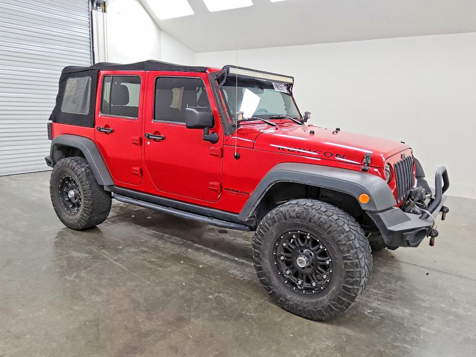 2014 Jeep Wrangler Unlimited მანქანა იყიდება აუქციონზე, vin: 1C4HJWFG8EL118357, აუქციონის ნომერი: 52704396