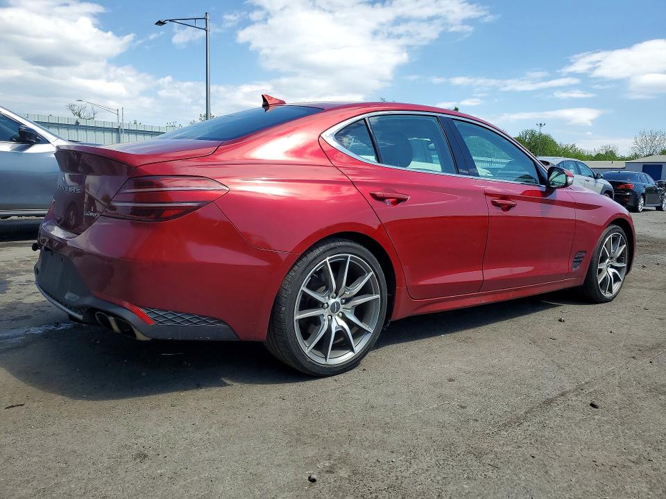 52561976 :رقم المزاد ، KMTG34TA1NU099785 vin ، 2022 Genesis G70 مزاد بيع