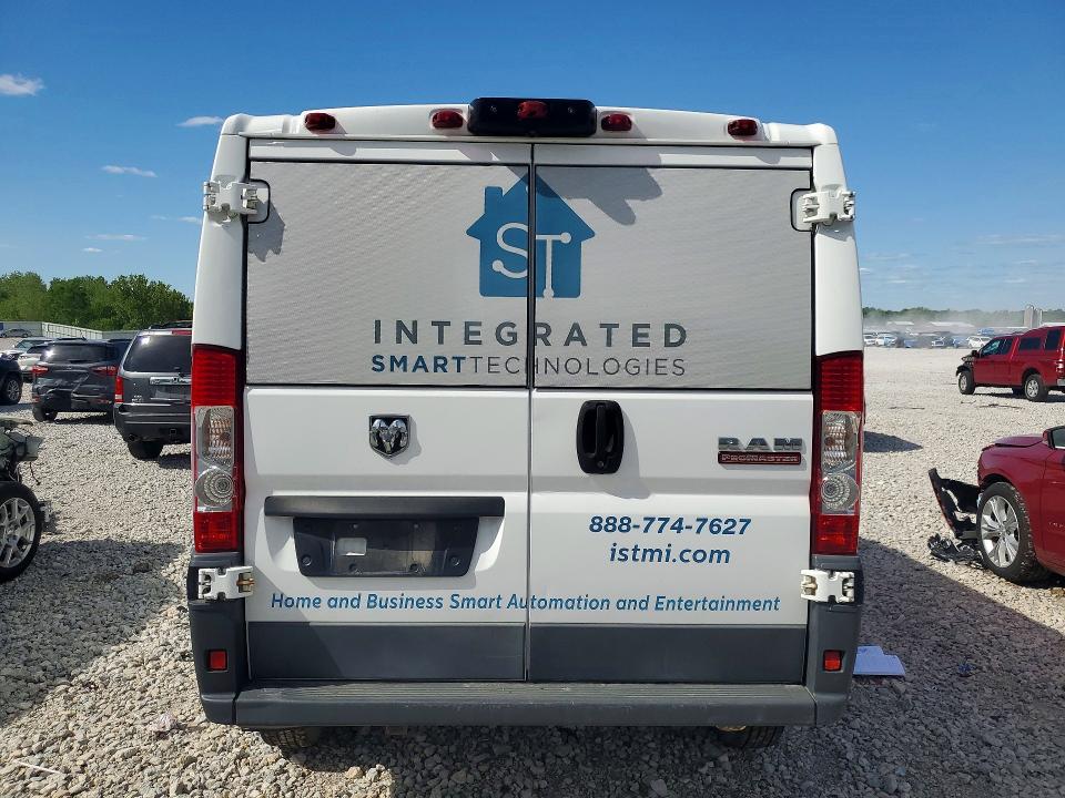 54471436 :رقم المزاد ، 3C6TRVAG4JE106219 vin ، 2018 Ram Promaster 1500 مزاد بيع