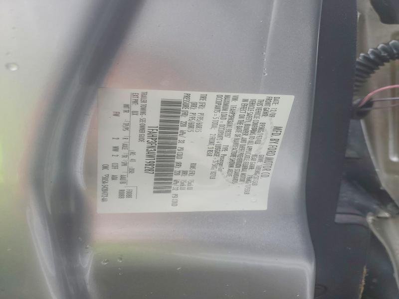 2010 Ford Focus მანქანა იყიდება აუქციონზე, vin: 1FAHP3FN3AW198287, აუქციონის ნომერი: 54652396