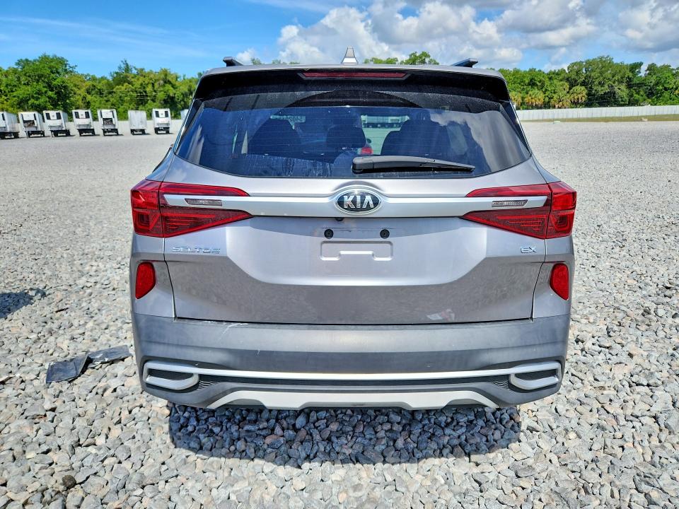 54020136 :رقم المزاد ، KNDERCAA8M7222562 vin ، 2021 Kia Seltos مزاد بيع