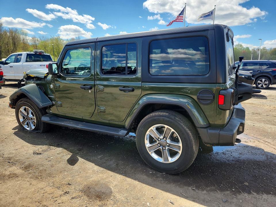 2021 Jeep Wrangler Unlimited მანქანა იყიდება აუქციონზე, vin: 1C4HJXEG6MW535867, აუქციონის ნომერი: 51240006