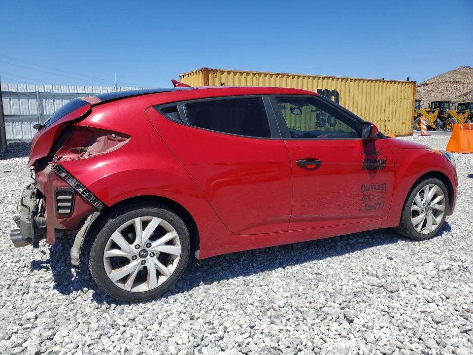 53828786 :رقم المزاد ، KMHTC6AD3HU305646 vin ، 2017 Hyundai Veloster مزاد بيع
