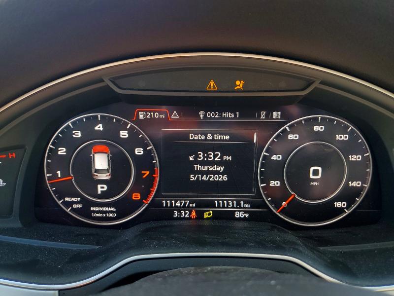2019 Audi Q7 მანქანა იყიდება აუქციონზე, vin: WA1LHAF79KD042575, აუქციონის ნომერი: 52903076