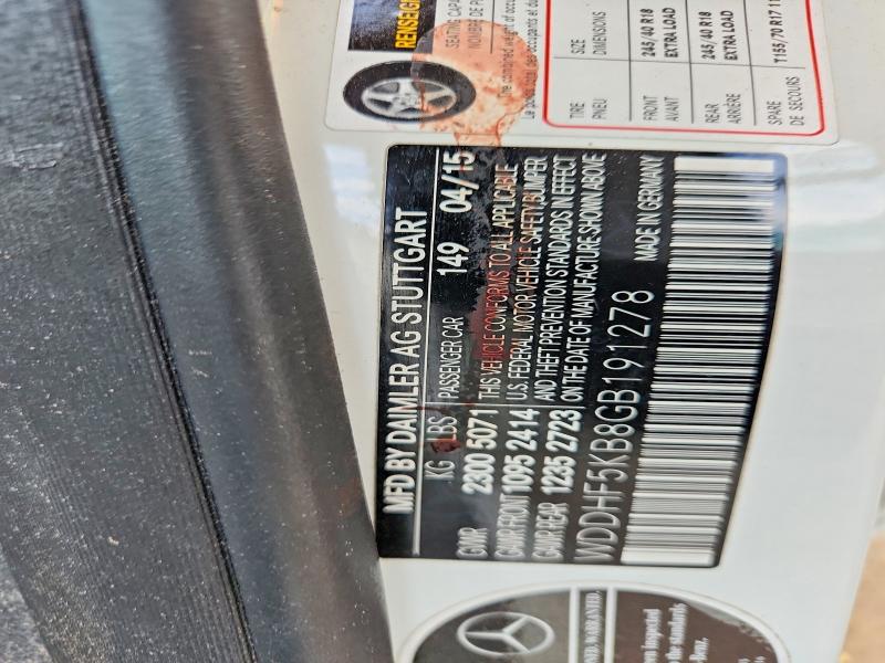 Aukcja sprzedaży 2016 Mercedes-benz E, vin: WDDHF5KB8GB191278, numer aukcji: 51817726