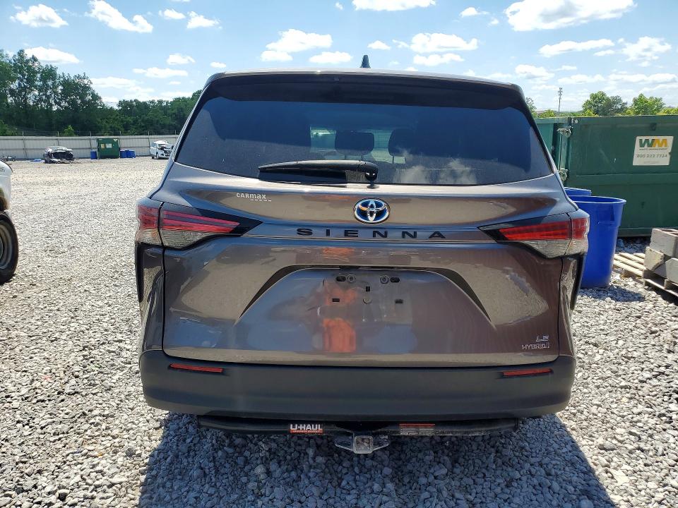 Продажа на аукционе авто 2022 Toyota Sienna, vin: 5TDKRKEC3NS116326, номер лота: 53562386
