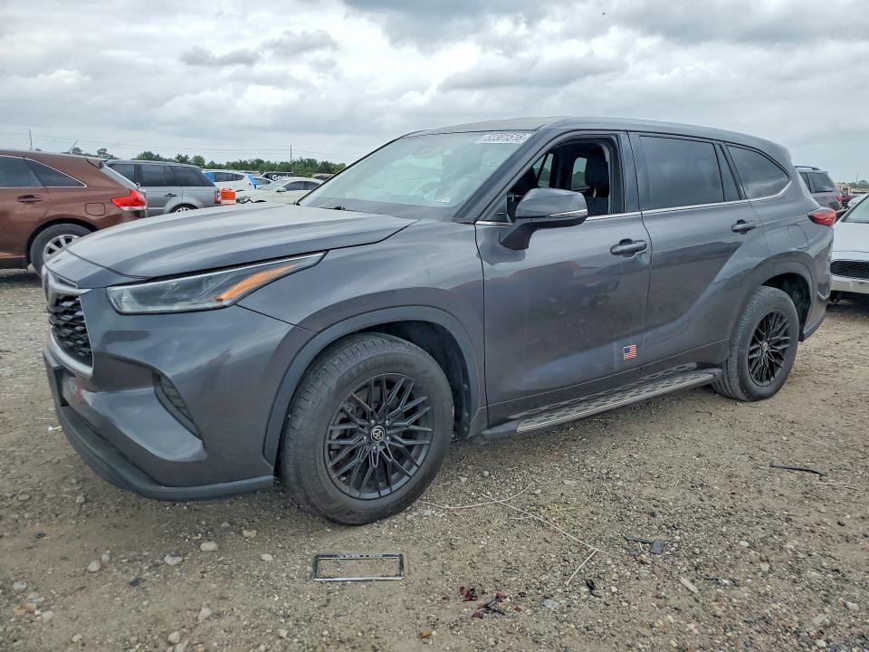 52301516 :رقم المزاد ، 5TDCZRAH1MS084361 vin ، 2021 Toyota Highlander مزاد بيع