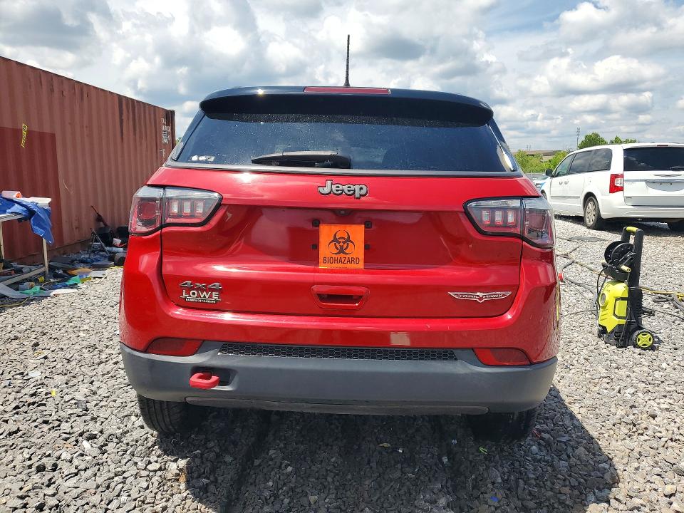 2018 Jeep Compass მანქანა იყიდება აუქციონზე, vin: 3C4NJDDBXJT457182, აუქციონის ნომერი: 53172296