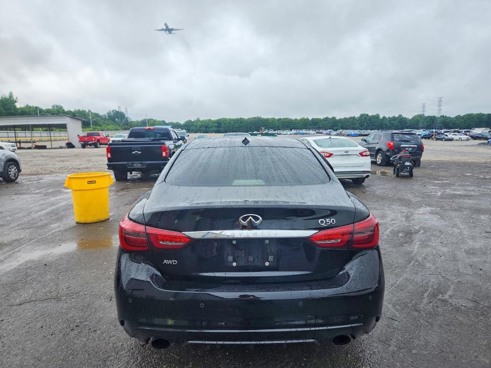 56351616 :رقم المزاد ، JN1EV7AR5JM441651 vin ، 2018 Infiniti Q50 مزاد بيع