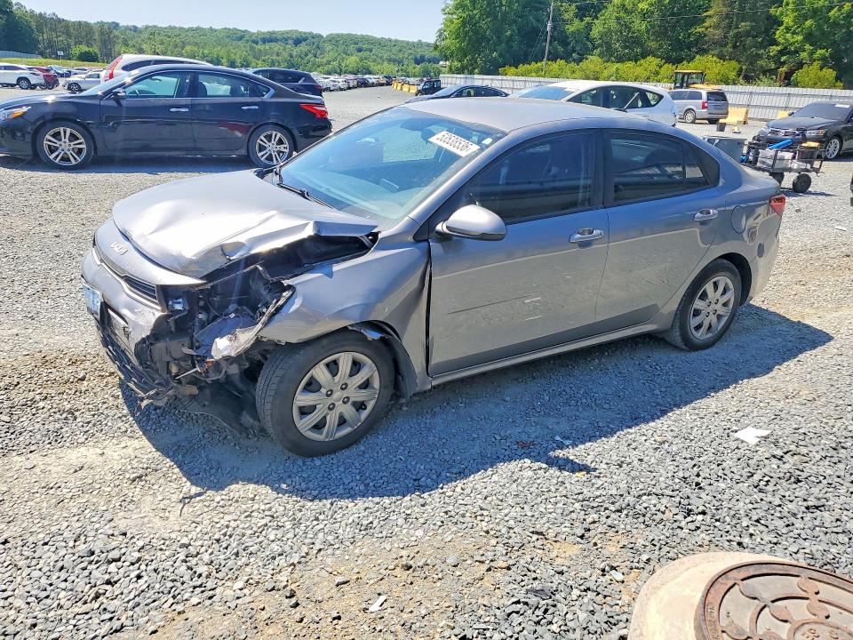 53538536 :رقم المزاد ، 3KPA24AD4NE464091 vin ، 2022 Kia Rio مزاد بيع