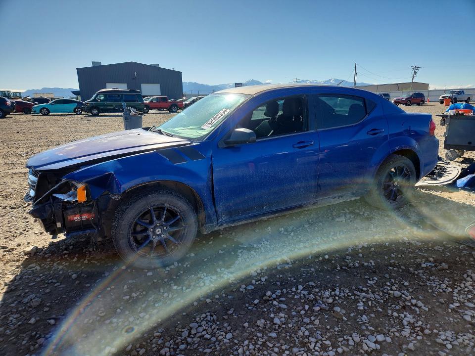 2014 Dodge Avenger მანქანა იყიდება აუქციონზე, vin: 1C3CDZAB2EN154858, აუქციონის ნომერი: 52590996
