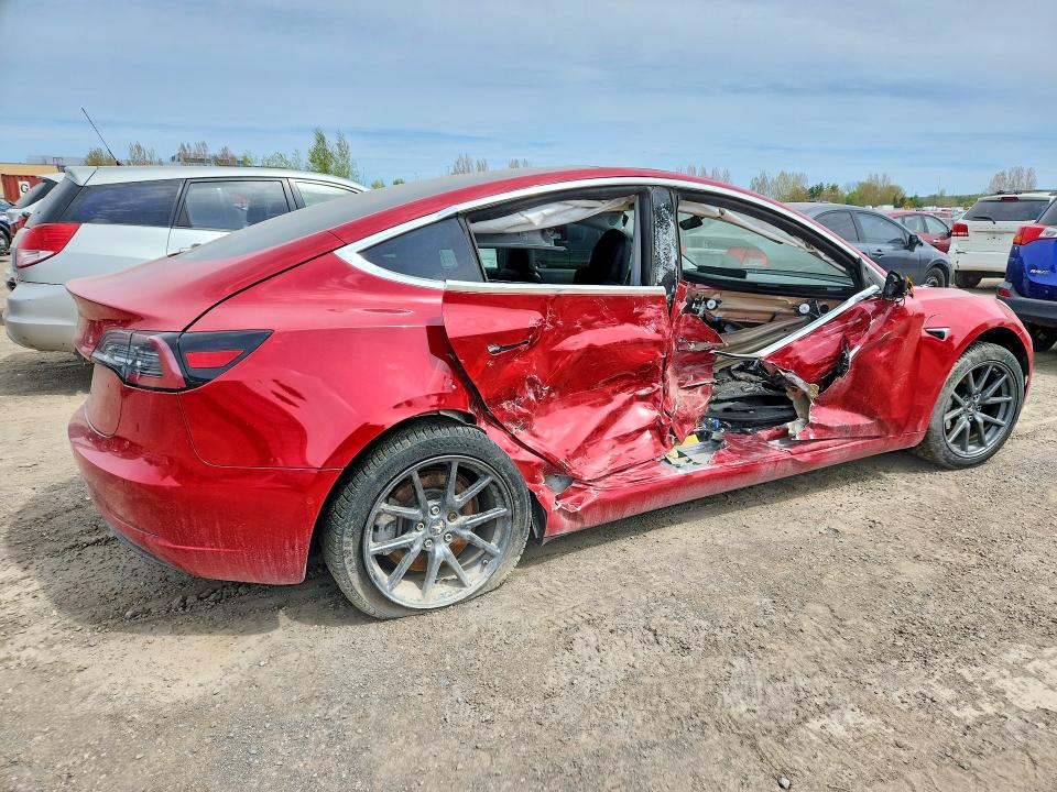 2018 Tesla Model 3 მანქანა იყიდება აუქციონზე, vin: 5YJ3E1EA3JF095856, აუქციონის ნომერი: 53900316