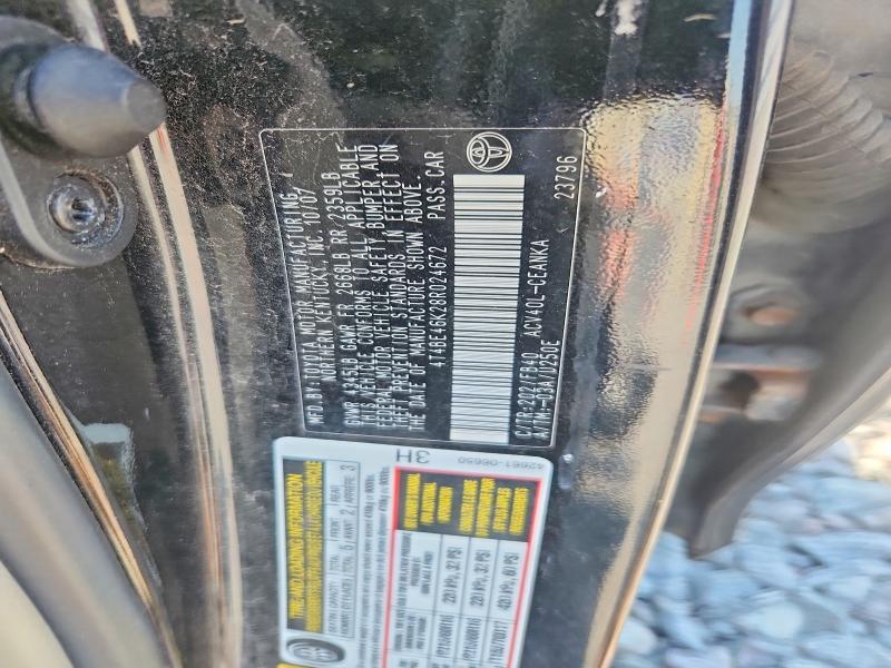 Aukcja sprzedaży 2008 Toyota Camry, vin: 4T4BE46K28R024672, numer aukcji: 54706466