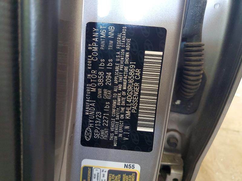 53386366 :رقم المزاد ، KMHLL4DG3RU658691 vin ، 2024 Hyundai Elantra مزاد بيع