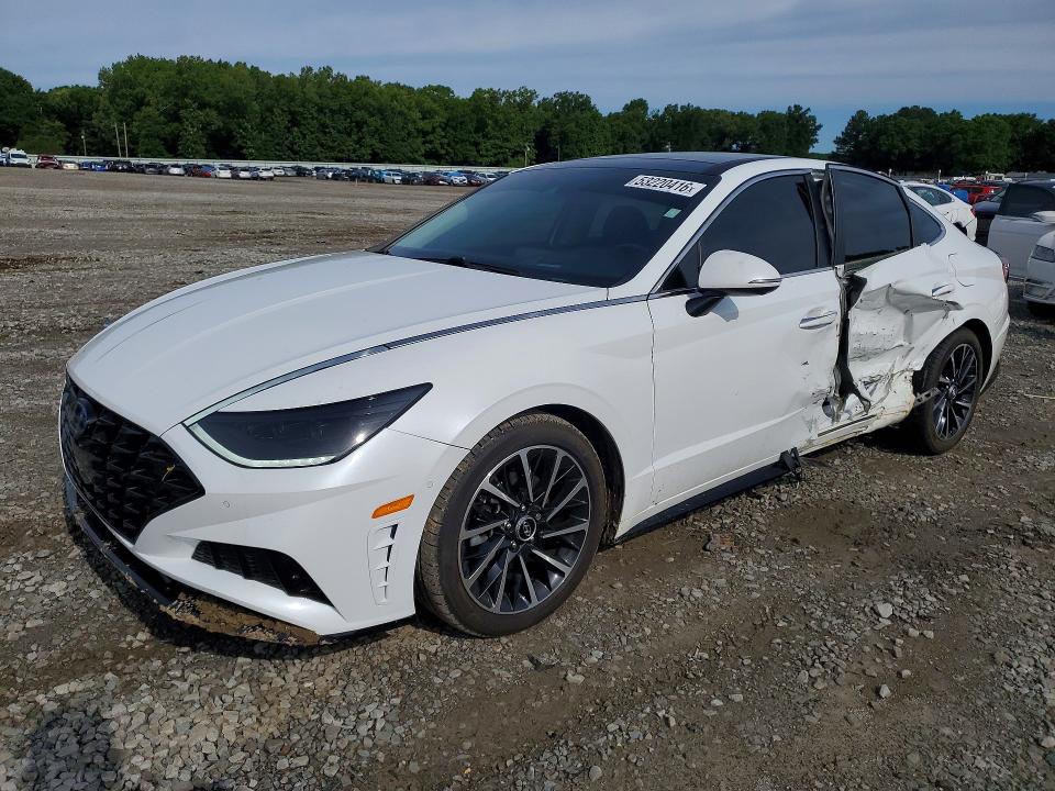 53220416 :رقم المزاد ، 5NPEH4J20MH101585 vin ، 2021 Hyundai Sonata مزاد بيع
