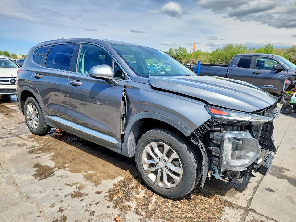 54667126 :رقم المزاد ، 5NMS2CAD4KH124233 vin ، 2019 Hyundai Santa Fe مزاد بيع