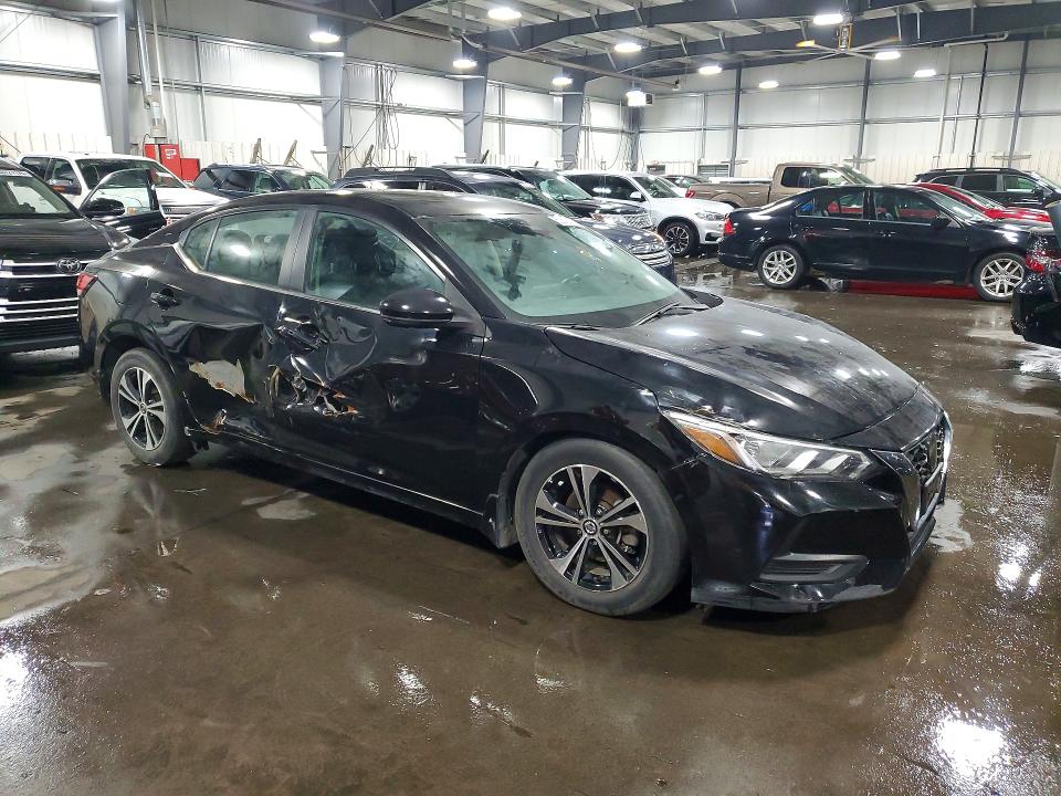 2020 Niss Sentra მანქანა იყიდება აუქციონზე, vin: 3N1AB8CV0LY278561, აუქციონის ნომერი: 53578396