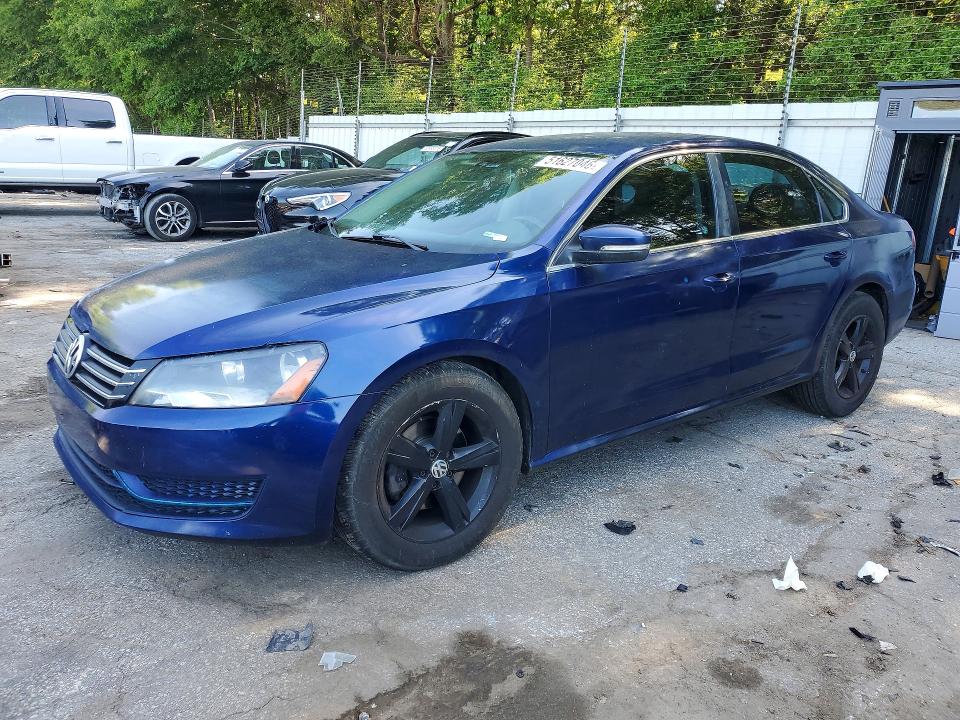2013 Volkswagen Passat მანქანა იყიდება აუქციონზე, vin: 1VWBP7A35DC106984, აუქციონის ნომერი: 51627046
