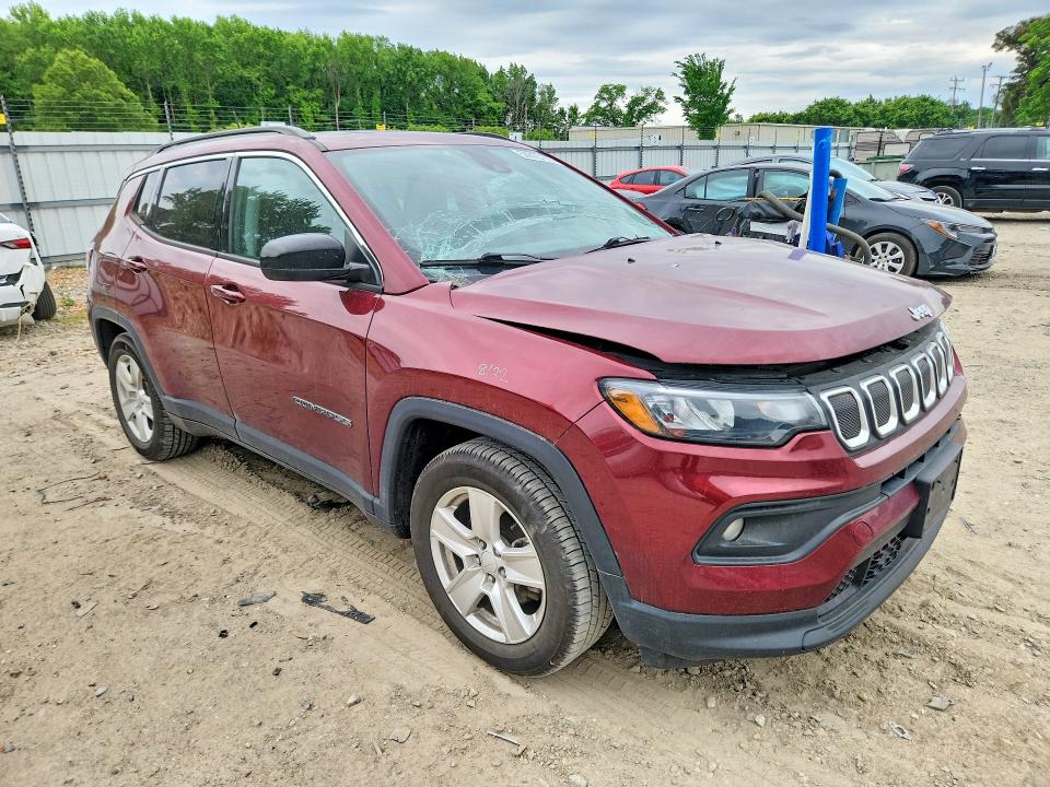 Продажа на аукционе авто 2022 Jeep Compass, vin: 3C4NJCBB9NT103382, номер лота: 50305136
