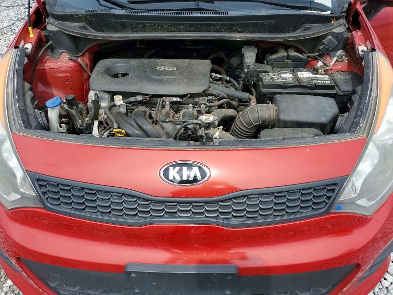 2017 Kia Rio მანქანა იყიდება აუქციონზე, vin: KNADM5A32H6006948, აუქციონის ნომერი: 55356656