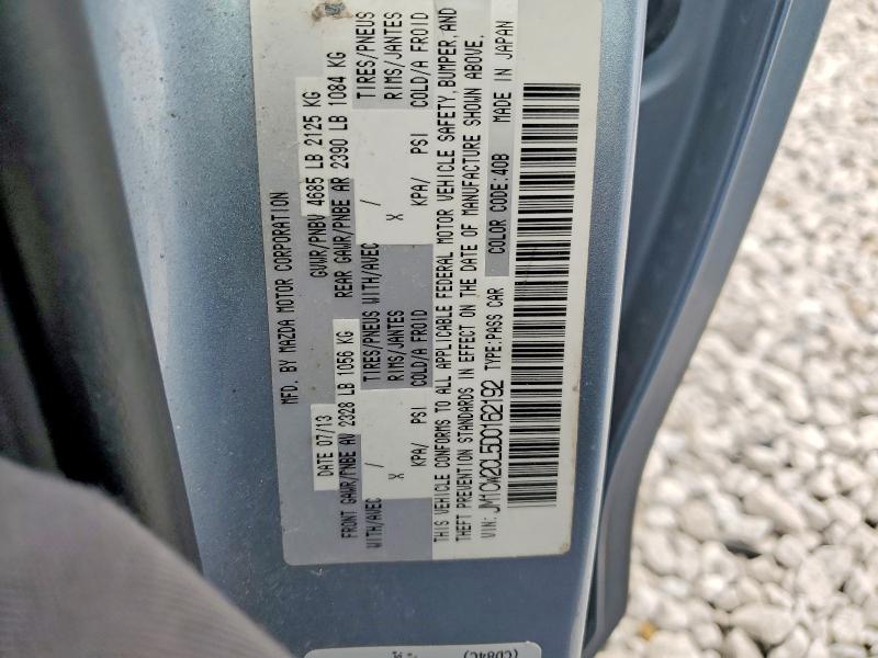 Aukcja sprzedaży 2013 Mazda 5, vin: JM1CW2CL5D0162192, numer aukcji: 53385726
