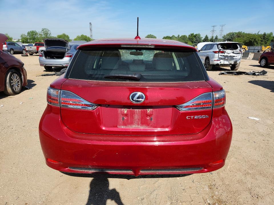 2012 Lexus Ct მანქანა იყიდება აუქციონზე, vin: JTHKD5BH2C2082480, აუქციონის ნომერი: 54866346