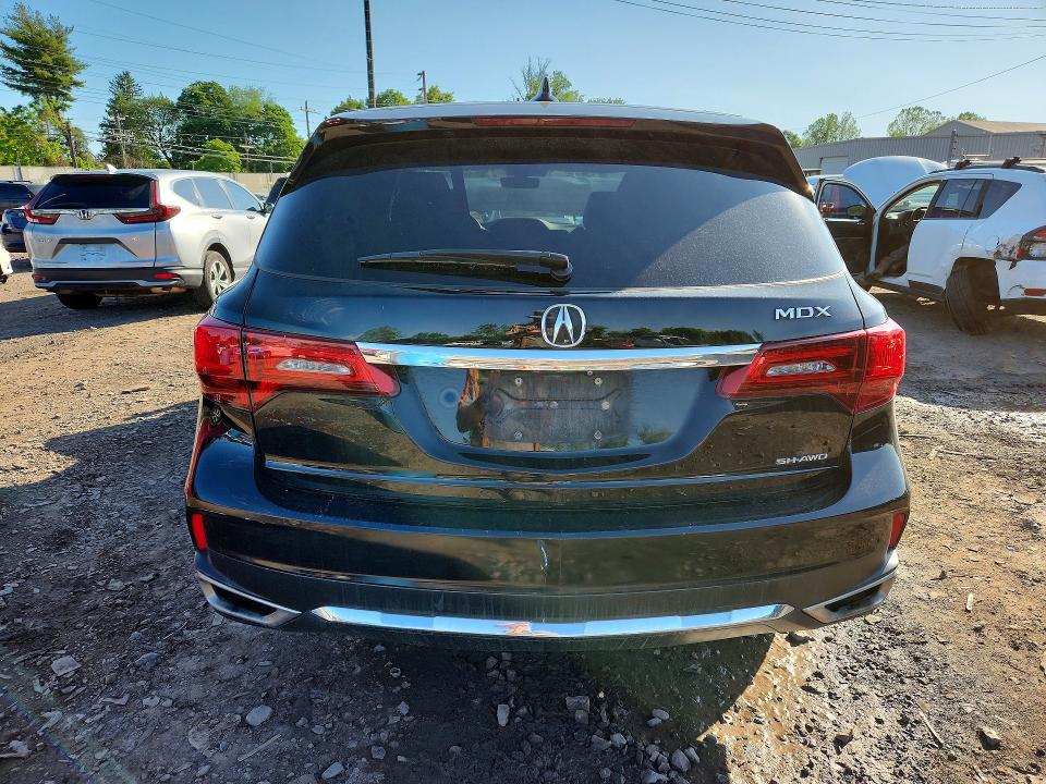 54790196 :رقم المزاد ، 5FRYD4H57HB013936 vin ، 2017 Acura Mdx مزاد بيع