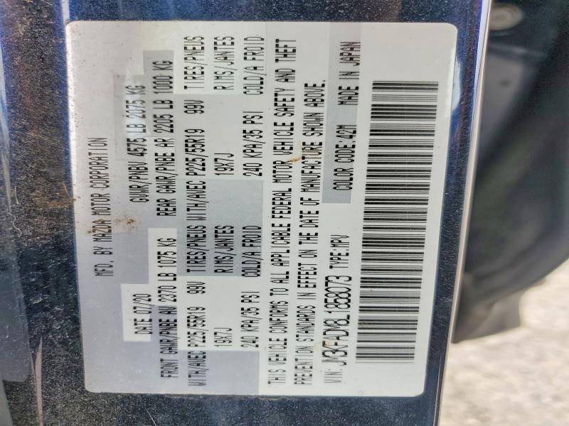 Продажа на аукционе авто 2020 Mazda Cx-5, vin: JM3KFADM8L1858073, номер лота: 54819616