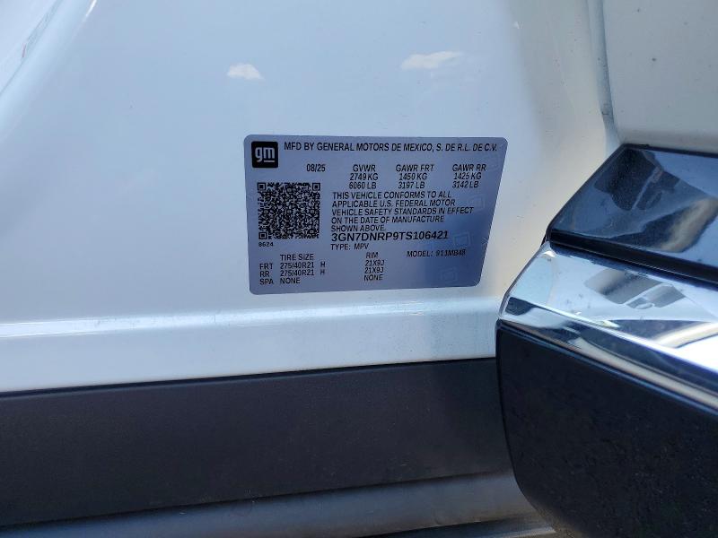 Продаж на аукціоні авто 2026 Chevrolet Equinox, vin: 3GN7DNRP9TS106421, номер лоту: 53600046