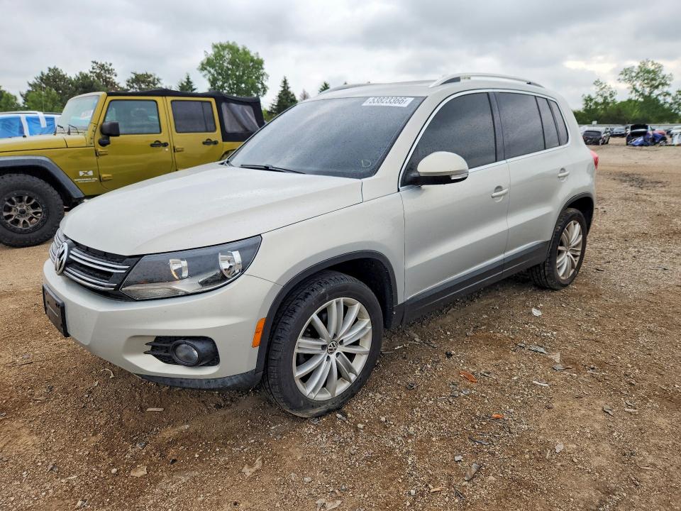 Продаж на аукціоні авто 2012 Volkswagen Tiguan, vin: WVGBV7AX3CW569288, номер лоту: 53823366