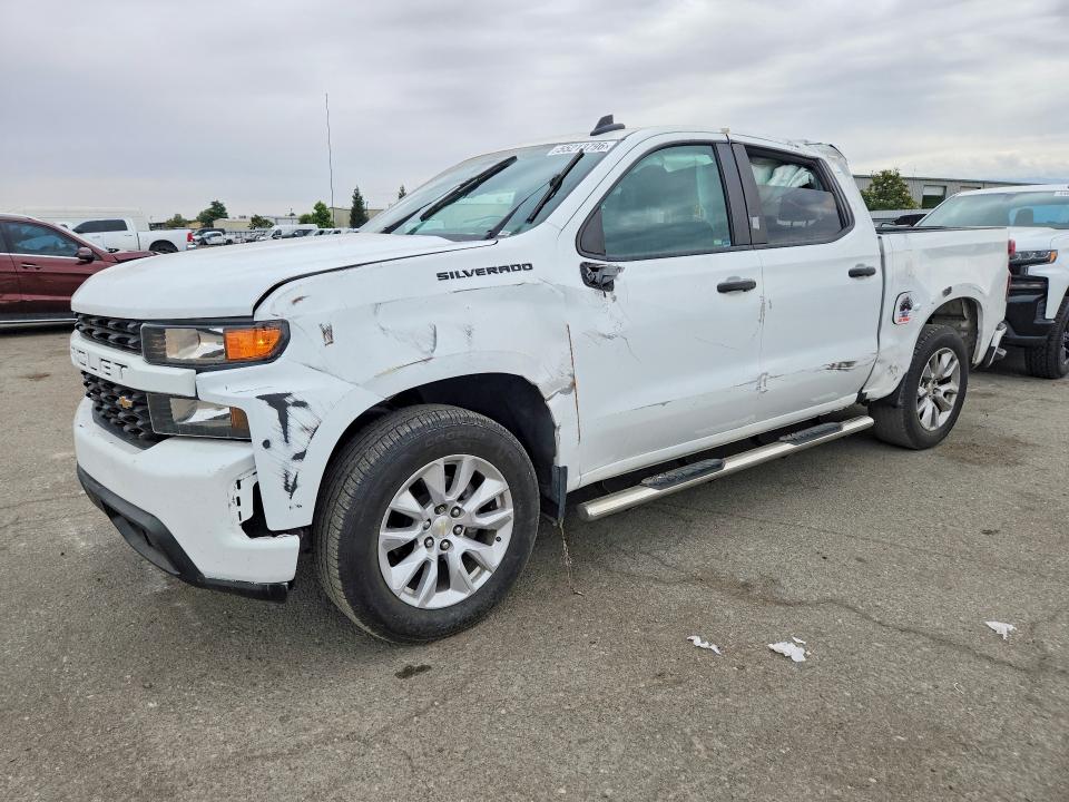 55213796 :رقم المزاد ، 1GCPWBEKXMZ338056 vin ، 2021 Chevrolet Silverado مزاد بيع