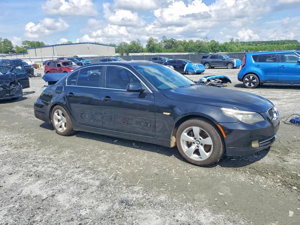 2008 Bmw 528 მანქანა იყიდება აუქციონზე, vin: WBANU53508C116188, აუქციონის ნომერი: 55172646
