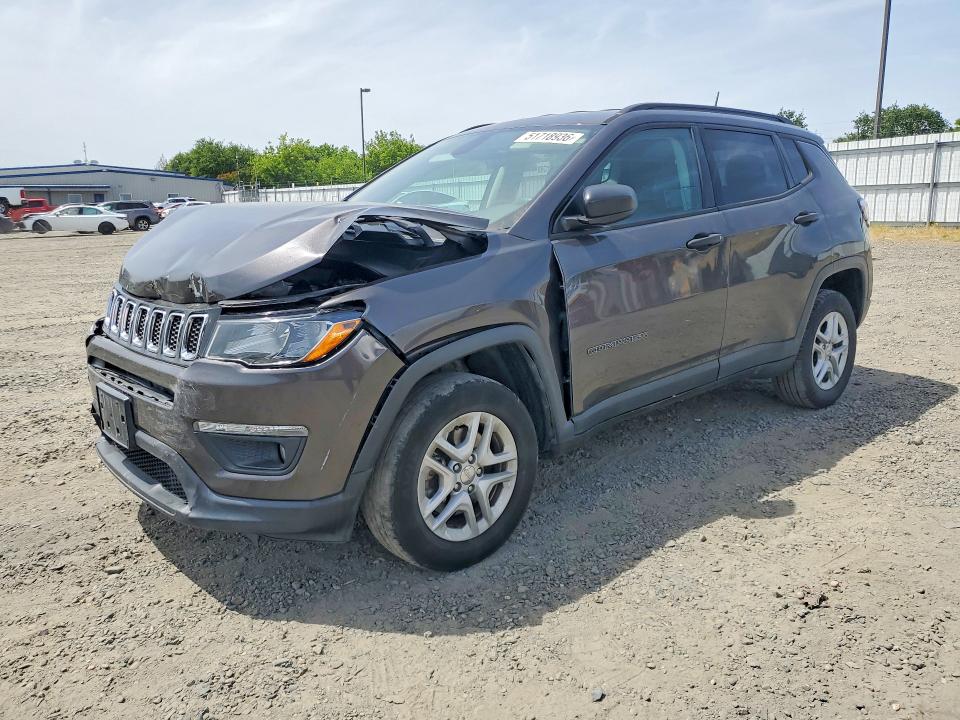 Продаж на аукціоні авто 2017 Jeep Compass, vin: 3C4NJDAB9HT636411, номер лоту: 51718936