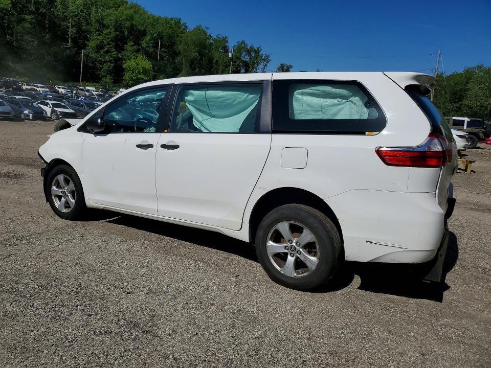 2017 Toyota Sienna მანქანა იყიდება აუქციონზე, vin: 5TDZZ3DC9HS826826, აუქციონის ნომერი: 53961706