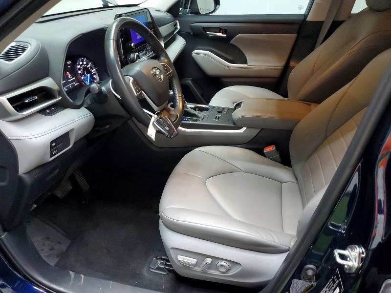 2023 Toyota Highlander Hybrid მანქანა იყიდება აუქციონზე, vin: 5TDKBRCH9PS126003, აუქციონის ნომერი: 52391866