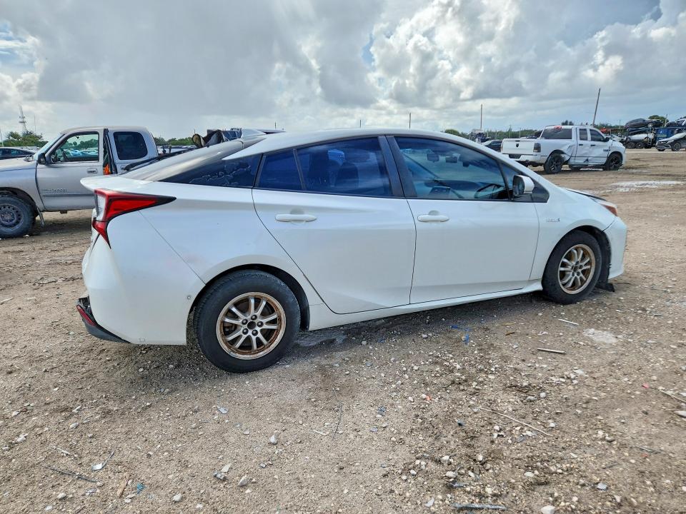 53712466 :رقم المزاد ، JTDKARFU4K3083325 vin ، 2019 Toyota Prius مزاد بيع